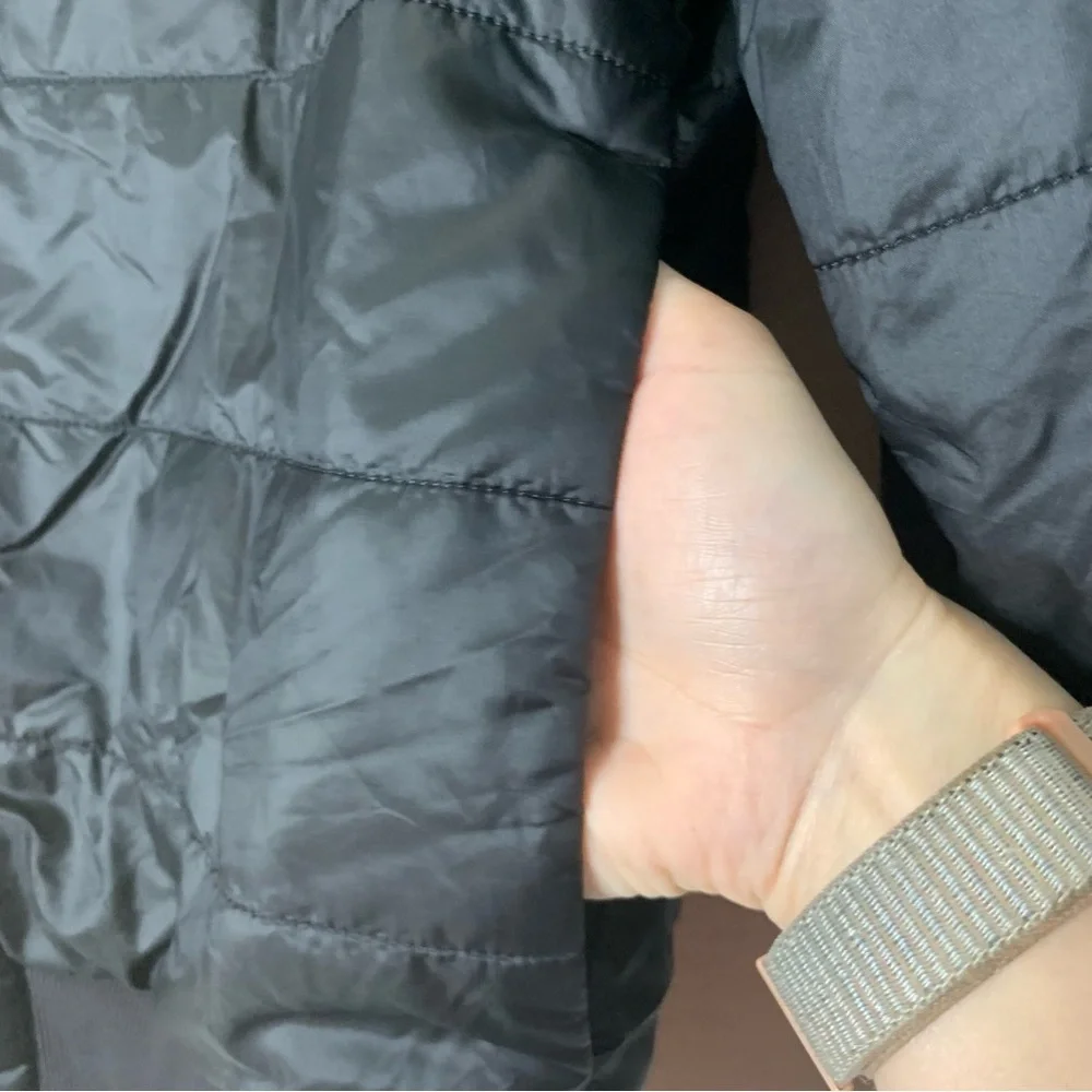 Lululemon womens black non stop reversible bomber jacket 12